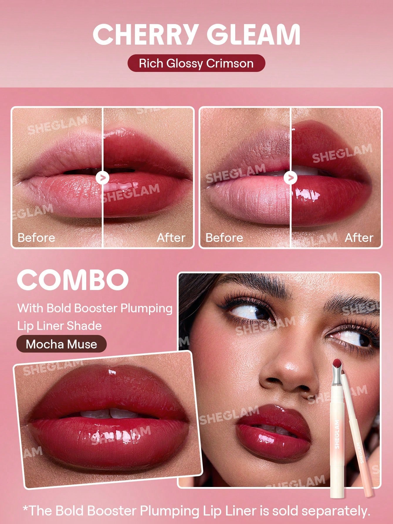  | SHEGLAM Bold Booster Lip Plumper | Brush | SheGlam | OneHub