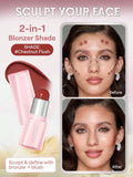  | SHEGLAM Buttery Bliss Blush Stick-Chestnut Flush | Makeup | SheGlam | OneHub