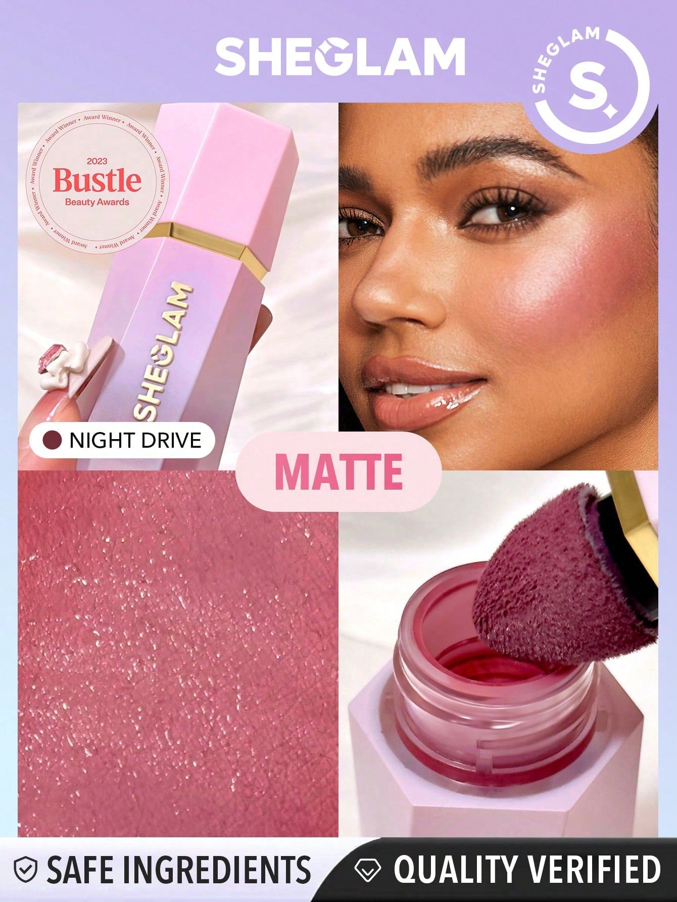  | SHEIN SHEGLAM Color Bloom Liquid Blush | Brush | SheGlam | OneHub