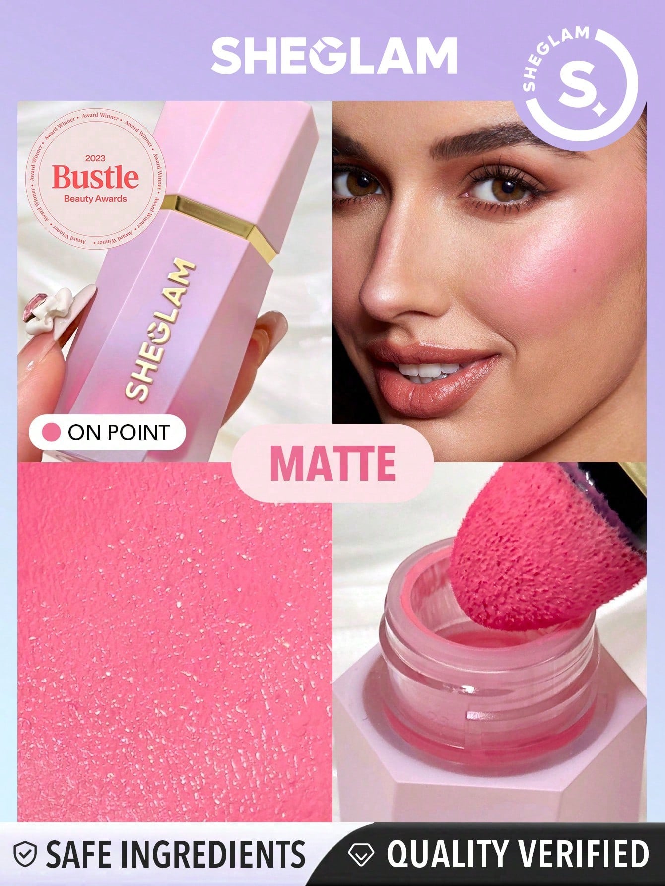  | SHEIN SHEGLAM Color Bloom Liquid Blush | Brush | SheGlam | OneHub