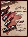  | SHEGLAM Dynamatte Boom Long-Lasting Matte Lipstick (Ember Rose Ver.)-My Beloved Valentines Gift Red Lipstick Lightweight Color Non-Transfer Creamy-Matte Lip Makeup | Brush | SheGlam | OneHub
