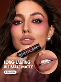 SHEGLAM Dynamatte Boom Long-Lasting Matte Lipstick (Ember Rose Ver.)-Passion Valentines Gift Nude Lipstick Lightweight Color Non-Transfer Creamy-Matte Lip Makeup