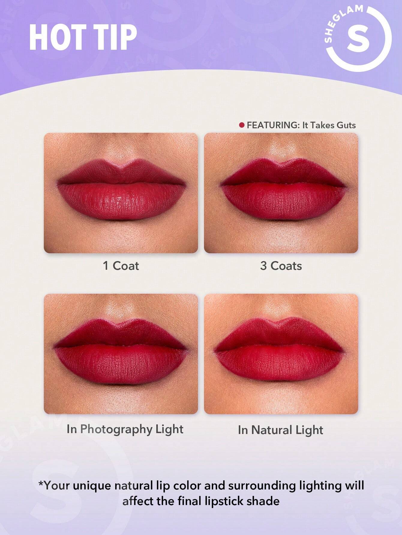  | SHEGLAM Dynamatte Boom Long Lasting Matte Lipstick-A Bold Plan 20 Colors Creamy Matte Waterproof Lipstick Amazing Non-Stick Cup Transfer-Proof Lipstick Black Friday Sale Gift Pink Lipstick | Brush | SheGlam | OneHub