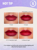  | SHEGLAM Dynamatte Boom Long Lasting Matte Lipstick-Gotcha 20 Colors Creamy Matte Waterproof Lipstick Amazing Non-Stick Cup Transfer-Proof Lipstick Black Friday Sale Gift Lipstick | Brush | SheGlam | OneHub