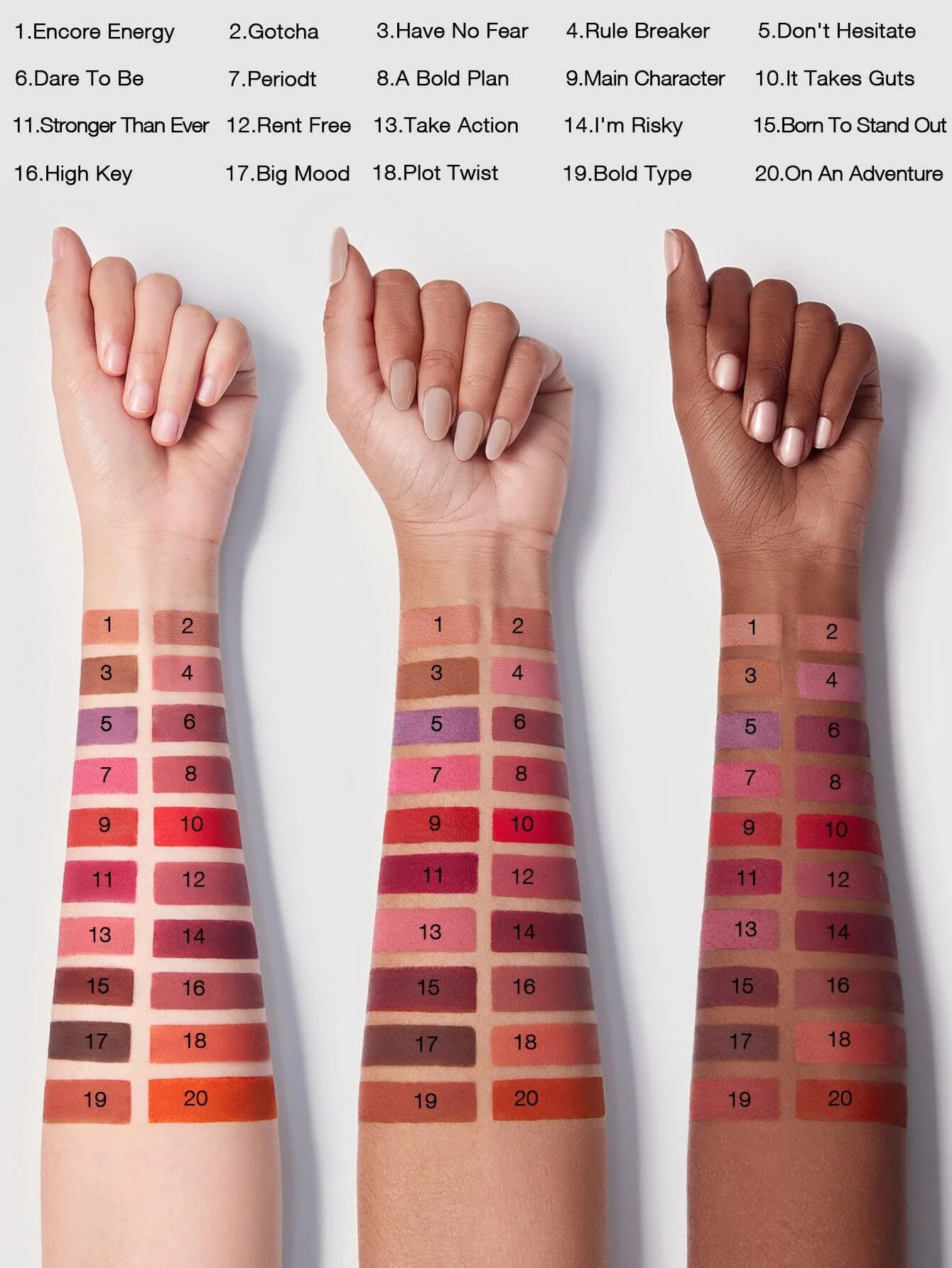  | SHEGLAM Dynamatte Boom Long Lasting Matte Lipstick-Stronger Than Ever 20 Colors Creamy Matte Waterproof Lipstick Amazing Non-Stick Cup Transfer-Proof Lipstick | Brush | SheGlam | OneHub