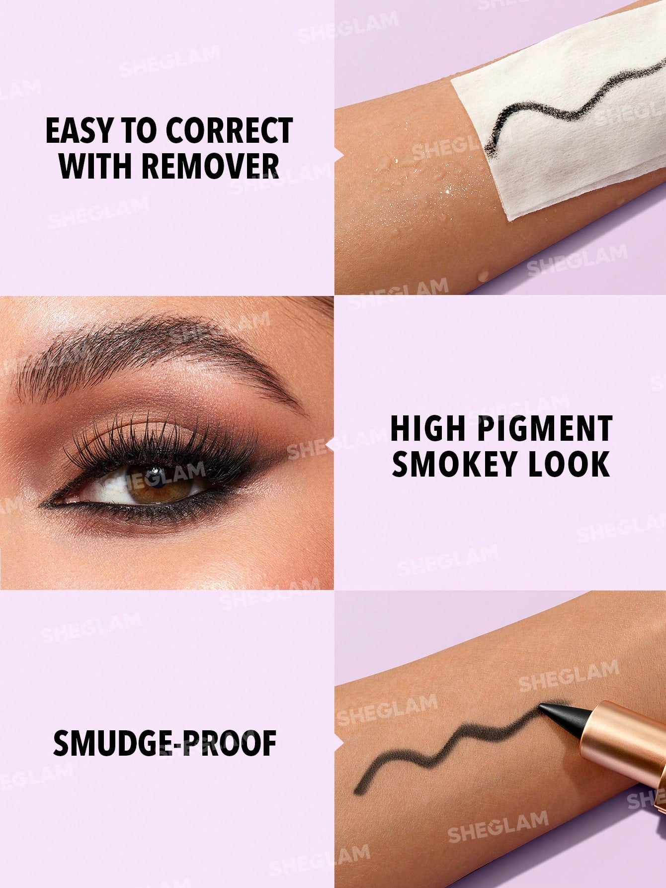  | SHEIN SHEGLAM EZ Glide Matte Eyeliner Pencil | Brush | SheGlam | OneHub