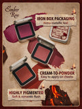  | SHEGLAM Ember Rose Eternal Flame Cream Blush-Soulmate Valentines Gift Cream-To-Powder Blush Palette Highly Pigmented Non-Fading Long Lasting Natural Easy To Use Blush Box | Makeup | SheGlam | OneHub