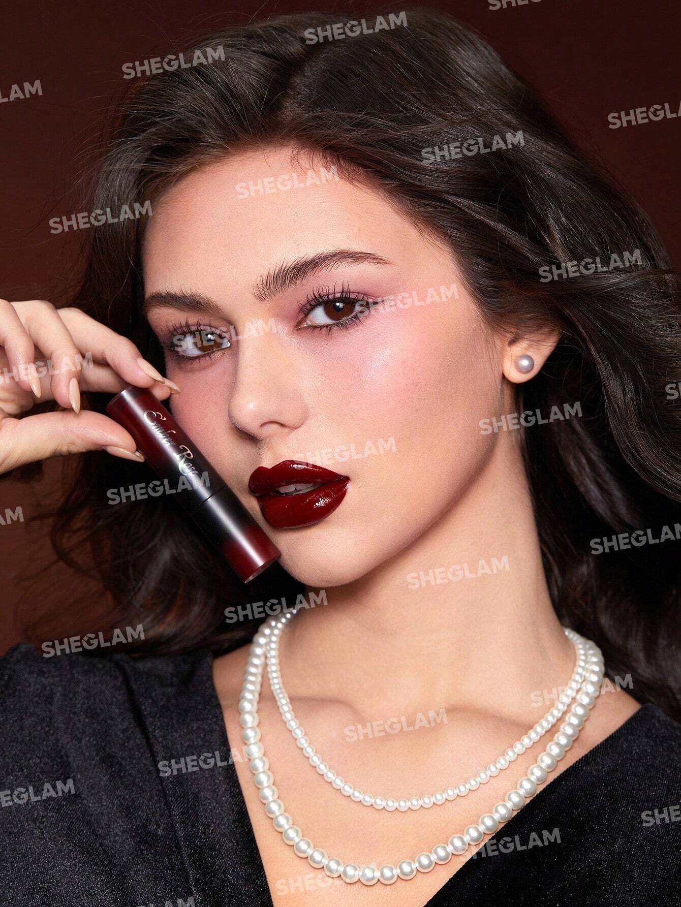  | SHEGLAM Ember Rose Immortal Love Nourishing Lip Gloss-Everlasting Valentines Gift Red Liquid Lipstick High Shine Finish Ultra Moisturizing Lip Glaze Luminous Shine Non-Sticky Li Makeup | Makeup | SheGlam | OneHub