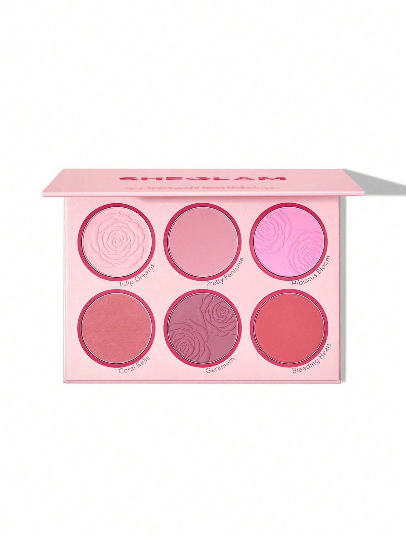  | SHEIN SHEGLAM Floral Flush Blush Palette | Brush | SheGlam | OneHub
