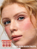  | SHEIN SHEGLAM Floral Flush Blush Palette | Brush | SheGlam | OneHub