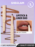  | SHEIN  SHEGLAM Glam 101 Lipstick & Liner Duo | Brush | SheGlam | OneHub
