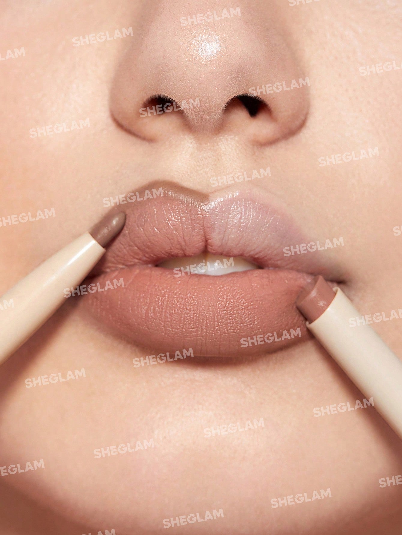  | SHEIN SHEGLAM Glam 101 Lipstick & Liner Duo | Brush | SheGlam | OneHub