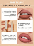  | SHEIN SHEGLAM Glam 101 Lipstick & Liner Duo | Brush | SheGlam | OneHub