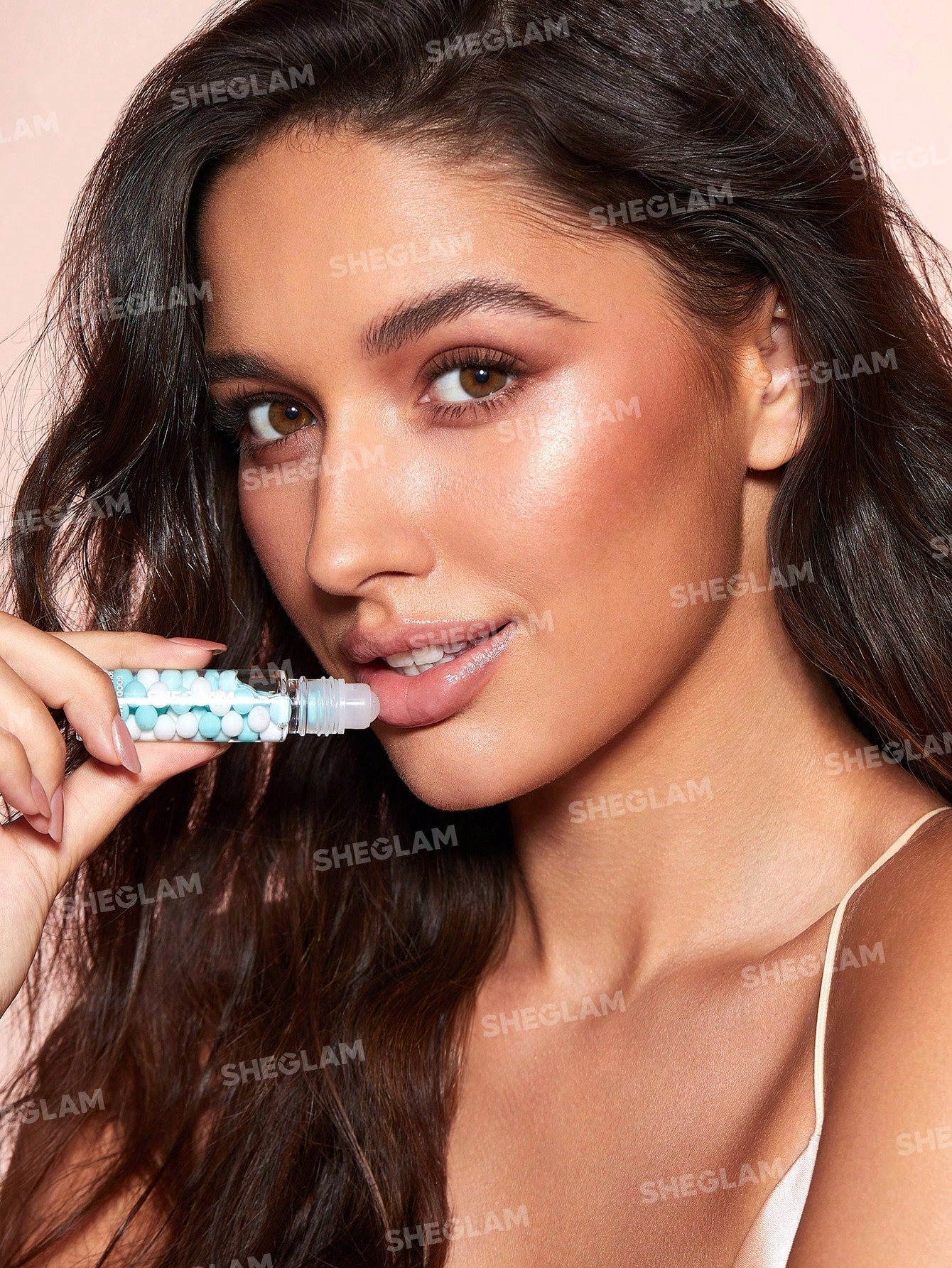  | SHEGLAM Good Times Roll Ball Lip Oil-In Full Swing  Clear Plumping Lip Care High Shine Finish Non Sticky Sleep Mask Moisturizing  Roller Ball Applicator Li Makeup | Brush | SheGlam | OneHub