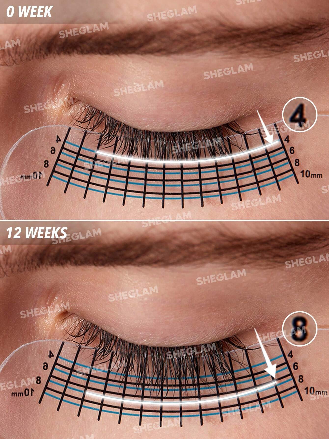  | SHEGLAM Gro-Pro Nourishing Lash Serum Clear Brow Serum Easy-To-Apply Strengthen Sparse And Fragile Lash Eyebrow And Lash Treatment | Makeup | SheGlam | OneHub