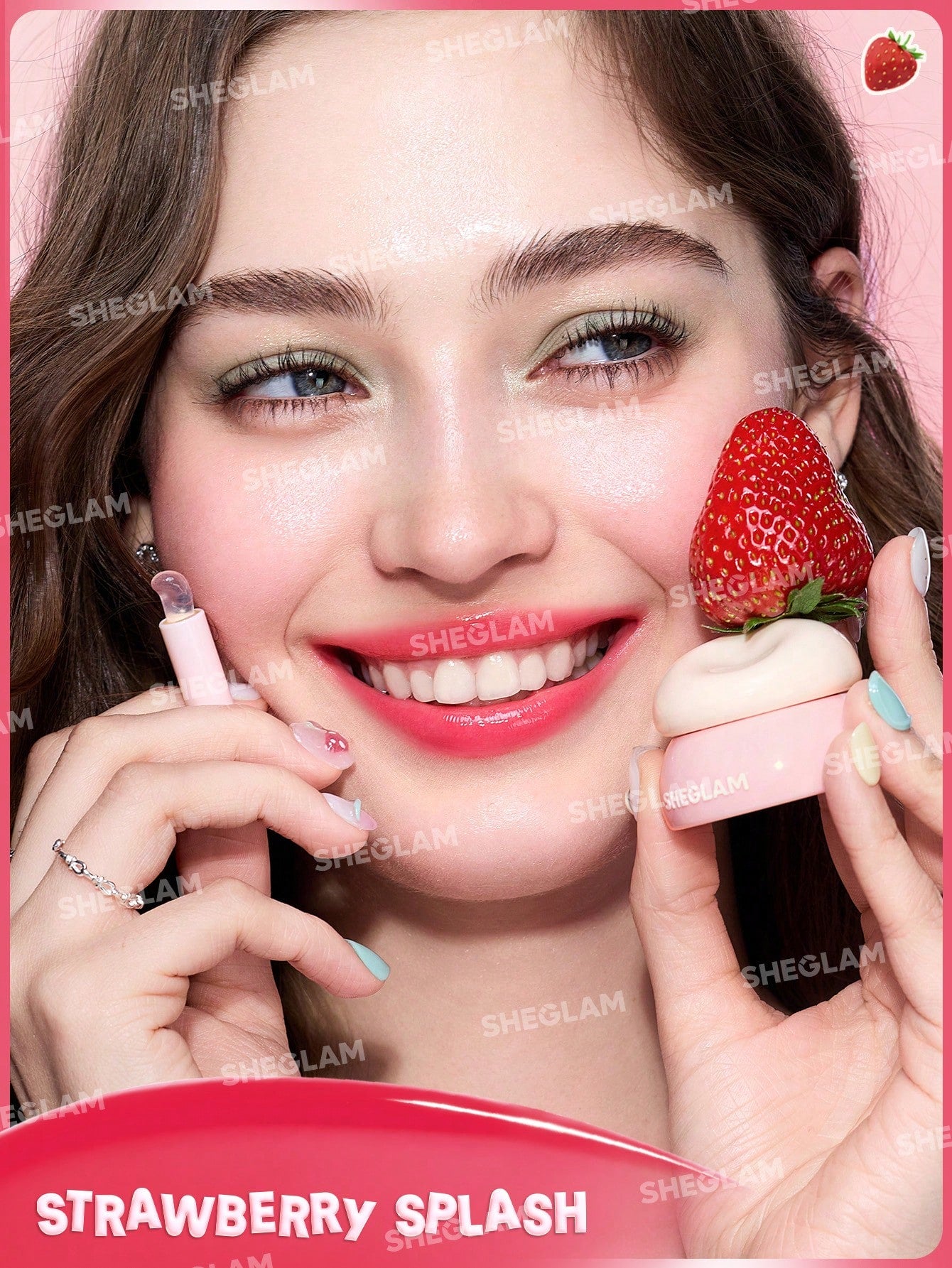  | SHEGLAM Hydra Jelly Pocket Lip Jam-Strawberry Splash | Makeup | SheGlam | OneHub