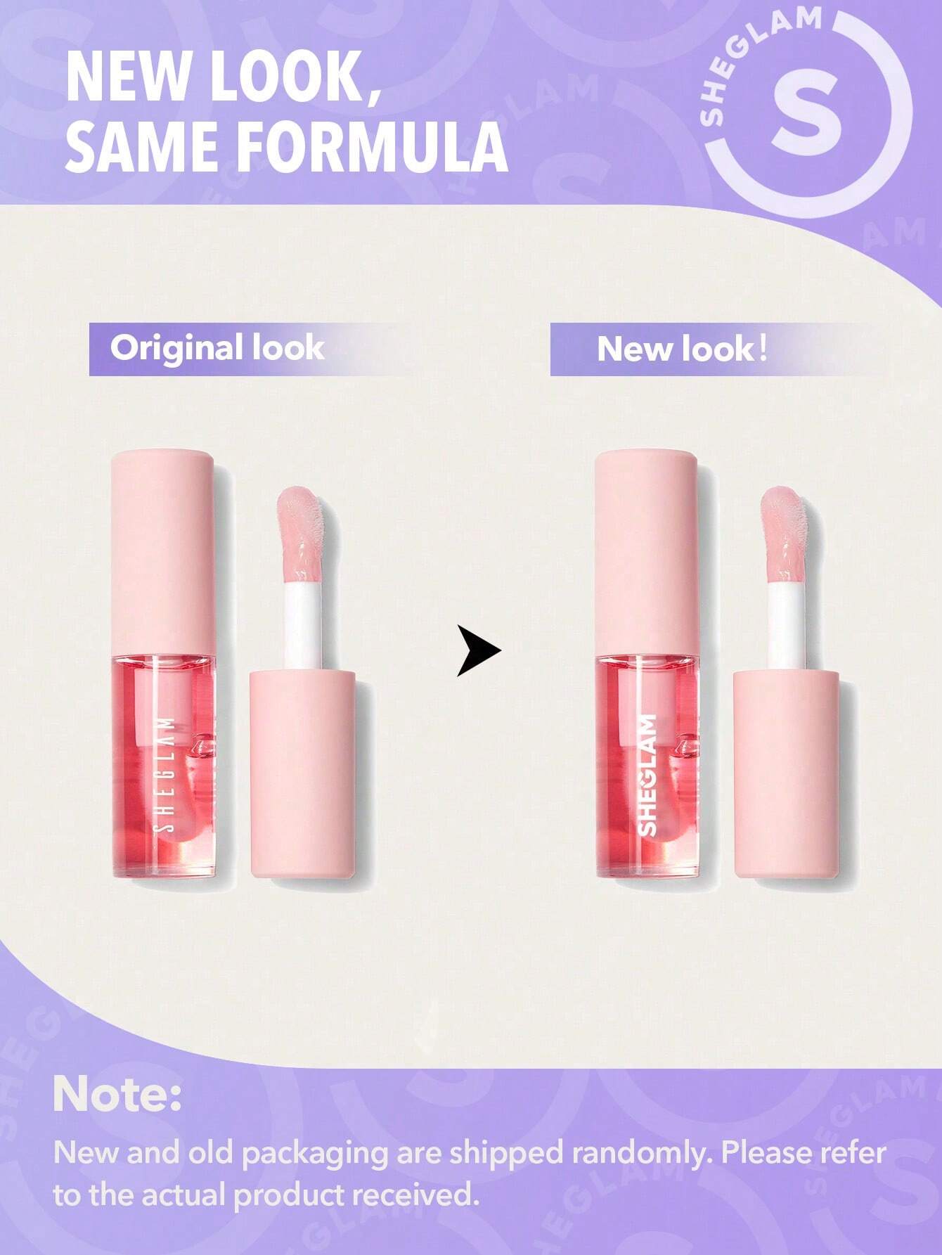  | SHEGLAM Jelly Wow Hydrating Lip Oil-Berry Involved  Moisturizing Clear Lip Gloss Plumping Non-Sticky Lip Care High Shine Finish Nourishing Strawberry Extract Liquid Lip Cosmetics | Makeup | SheGlam | OneHub