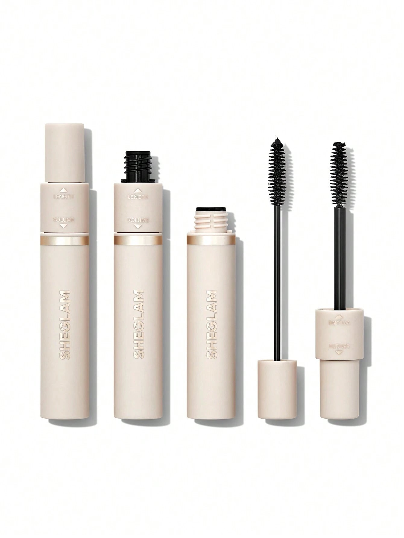  | SHEGLAM Lash Besties 2-In-1 Mascara Volumizing Double Head Brush Easy To Remove No Smudge Long-Lasting Define Thick Lengthening Volume Big Eyes Mascara | Makeup | SheGlam | OneHub
