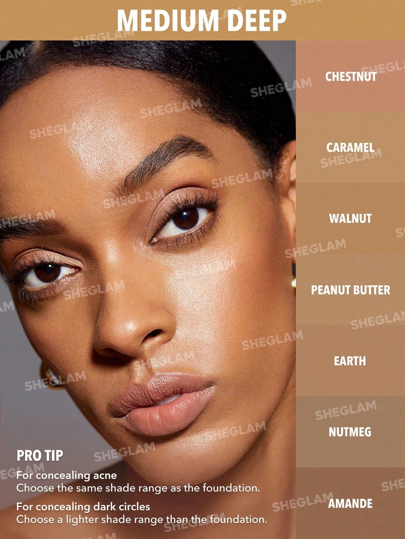  | SHEIN SHEGLAM Like Magic 12Hr Full Coverage Concealer | Brush | SheGlam | OneHub