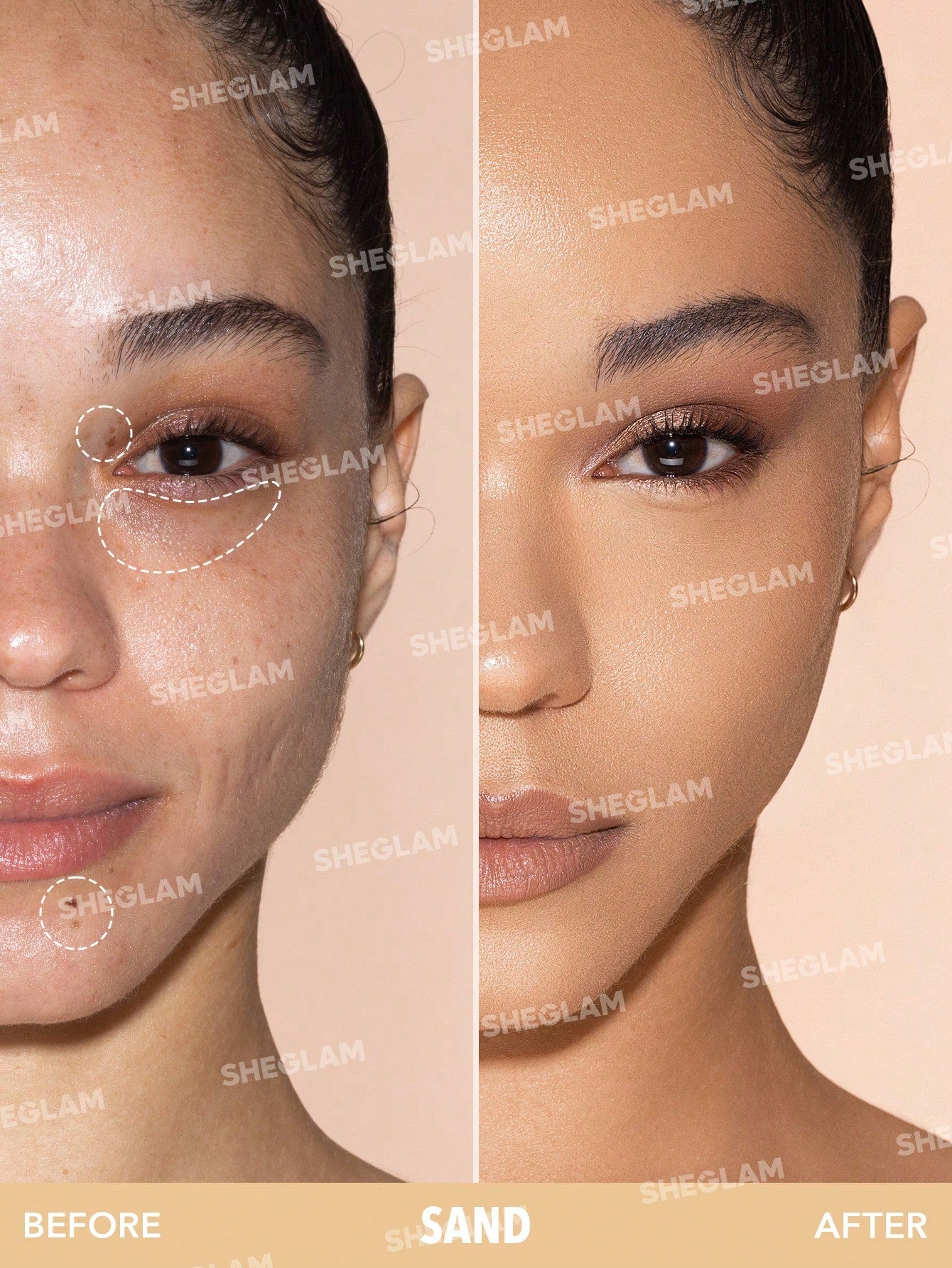  | SHEIN SHEGLAM Like Magic 12Hr Full Coverage Concealer | Brush | SheGlam | OneHub