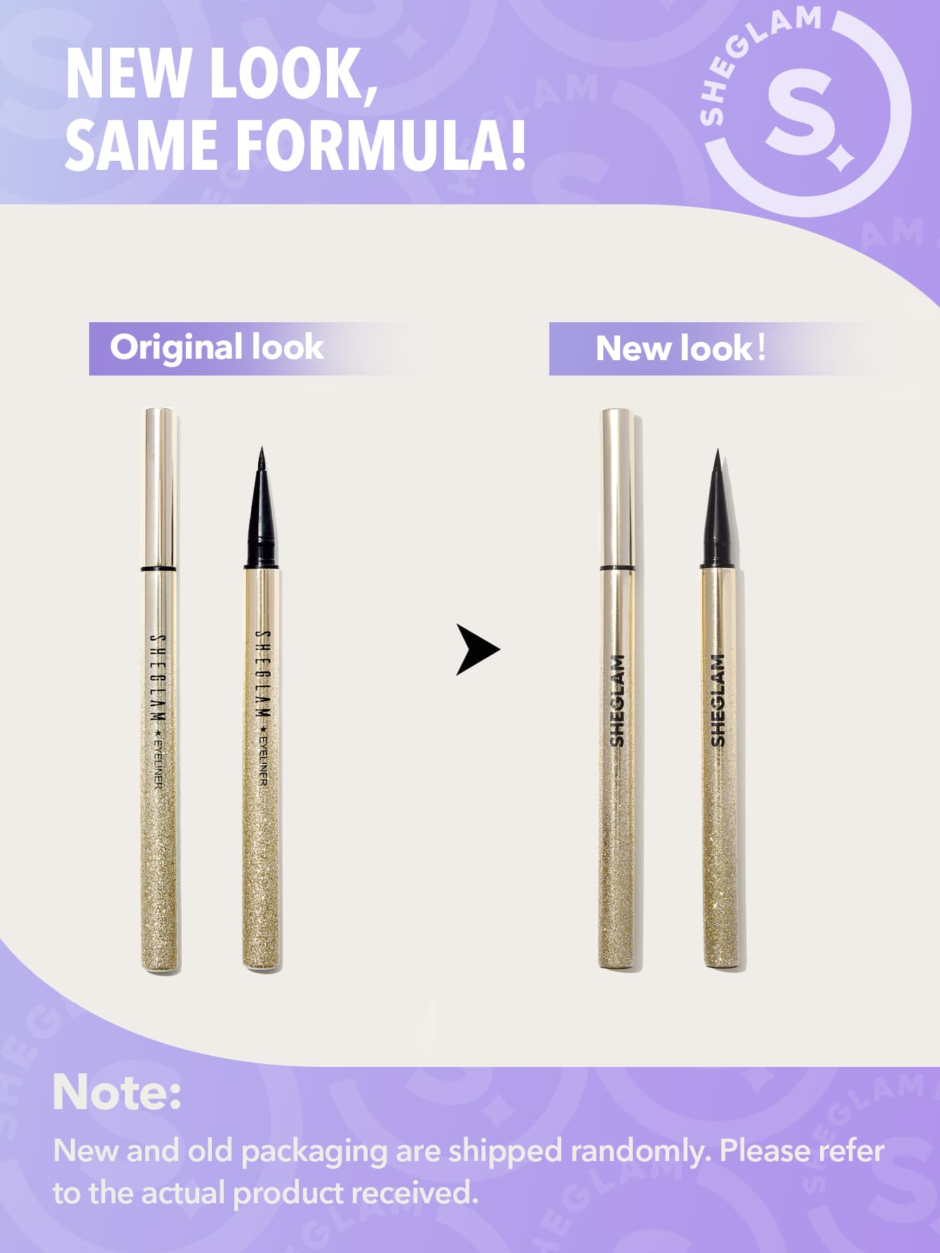  | SHEIN SHEGLAM Line & Define Waterproof Liquid Eyeliner | Brush | SheGlam | OneHub