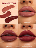  | SHEGLAM Matte Allure Mini Liquid Lipstick Set-Private Tour 3 Pcs/Set Long Lasting  Lipstick Nourishing Sunflower Oil Reduce Lip Fine Lines Liquid Lipstick Travel Set Black Friday Party Liquid Lipstick | Makeup | SheGlam | OneHub