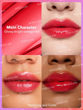 SHEGLAM Mirror Kiss High-Shine Lipstick-Main Character 12 Colors High Gloss Shine Glitter Lipstick
