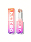 SHEGLAM Mirror Kiss High-Shine Lipstick-Own Your Shine 12 Colors High Gloss Shine Glitter Lipstick Moisturizing Reduce Lip Fine Lines Lip Balm Lip