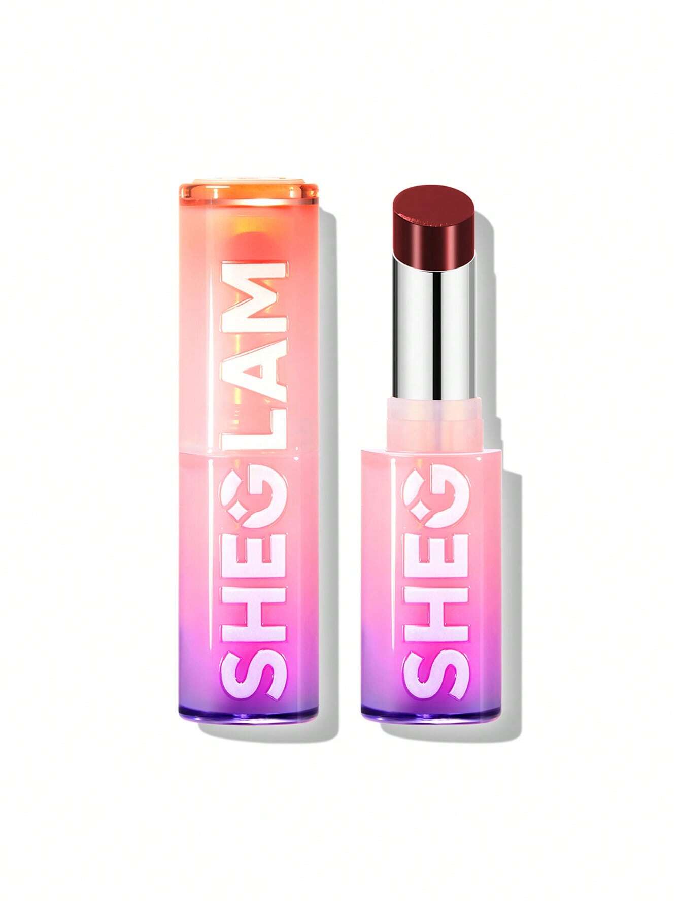  | SHEGLAM Mirror Kiss High-Shine Lipstick-Vibe Check 12 Colors High Gloss Shine Glitter Lipstick Moisturizing Reduce Lip Fine Lines Lip Balm Lip Makeup | Makeup | SheGlam | OneHub