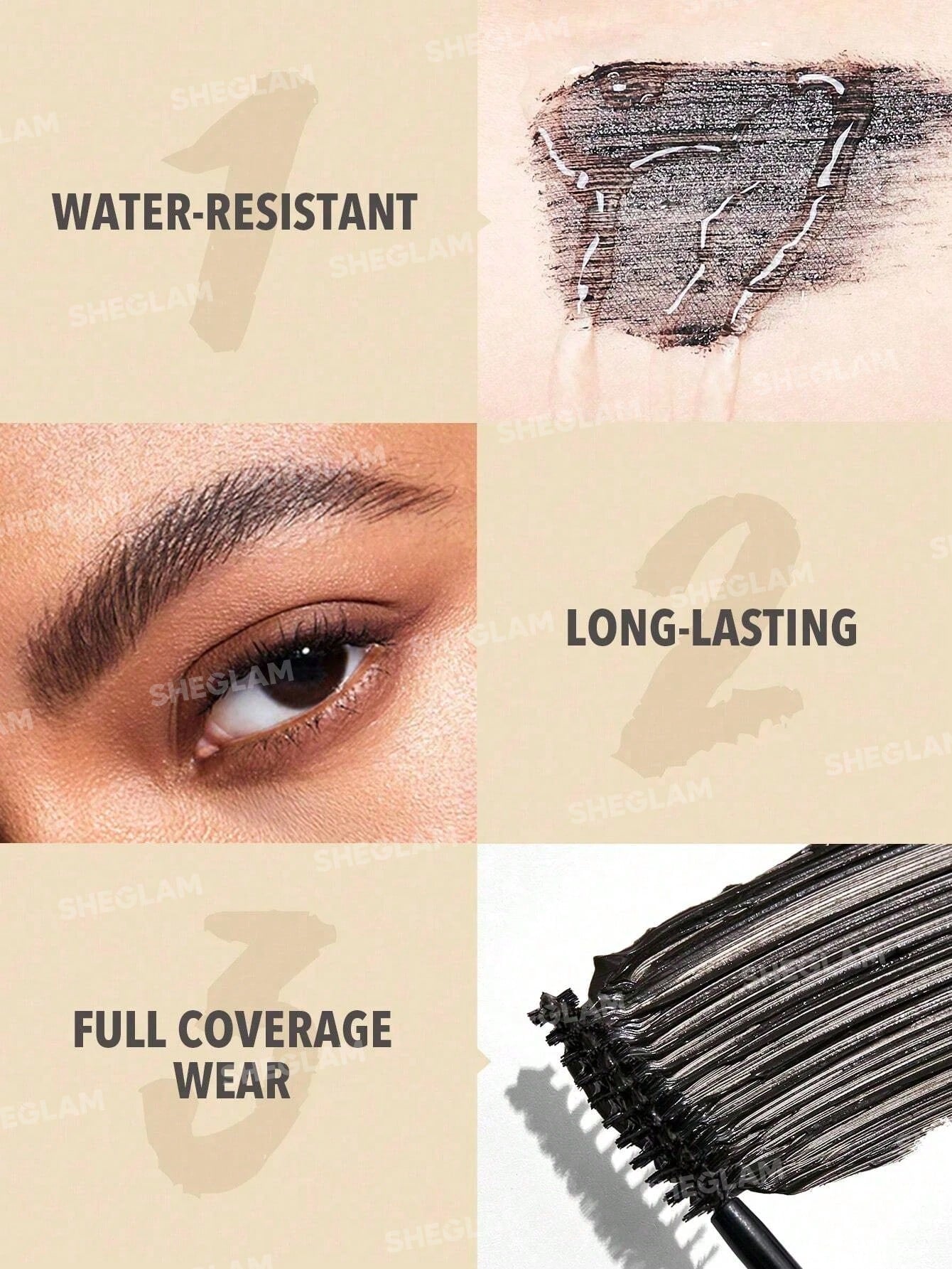  | SHEIN SHEGLAM Striking Brow Gel | Brush | SheGlam | OneHub