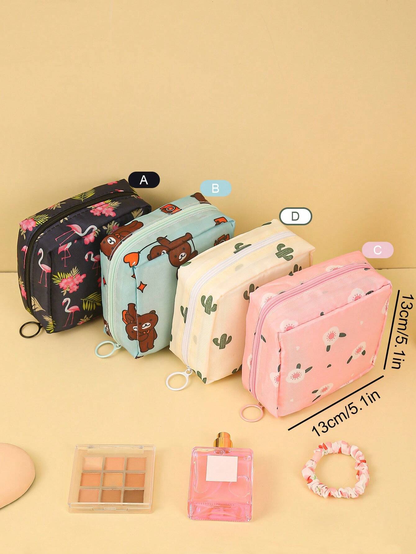  | SHEIN 1PC Portable Sanitary Napkin Storage Bag | Makeup Bag | Shein | OneHub