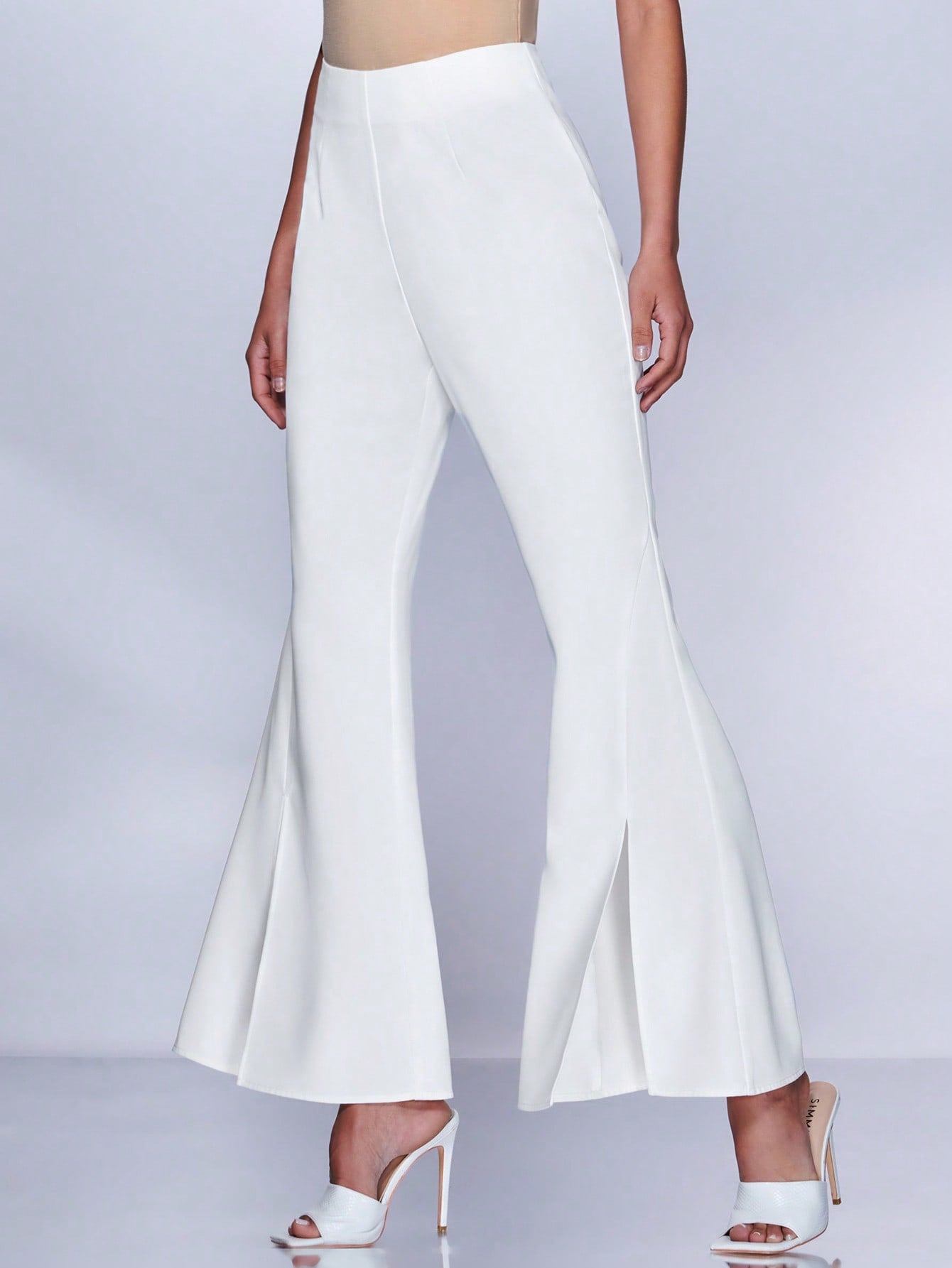  | SHEIN BAE Split Hem Flare Leg Pants | Pants | Shein | OneHub