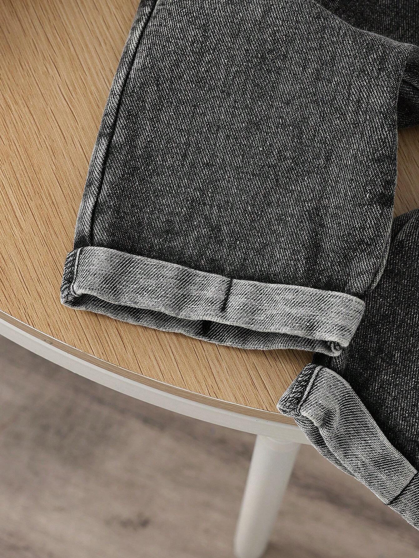  | SHEIN Baby Boy Plain Crew Neck Long Sleeve Top And Overalls 2-Piece Outfit, Casual Clothes | Dress | Shein | OneHub