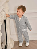  | SHEIN Baby Boys' Jacket And Pants Set, Autumn/Winter | Dress | Shein | OneHub