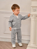  | SHEIN Baby Boys' Jacket And Pants Set, Autumn/Winter | Dress | Shein | OneHub