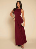  | SHEIN Belle Solid Maxi Bridesmaid Dress | Dress | Shein | OneHub