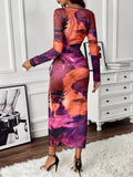  | SHEIN Clasi Tie Dye Bodycon Dress | Dress | Shein | OneHub