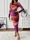  | SHEIN Clasi Tie Dye Bodycon Dress | Dress | Shein | OneHub