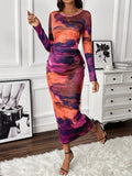  | SHEIN Clasi Tie Dye Bodycon Dress | Dress | Shein | OneHub