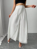  | SHEIN Clasi Women's Solid Color Casual Loose Wide Leg Pants | Pants | Shein | OneHub