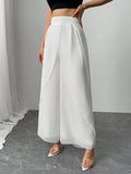  | SHEIN Clasi Women's Solid Color Casual Loose Wide Leg Pants | Pants | Shein | OneHub