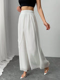  | SHEIN Clasi Women's Solid Color Casual Loose Wide Leg Pants | Pants | Shein | OneHub