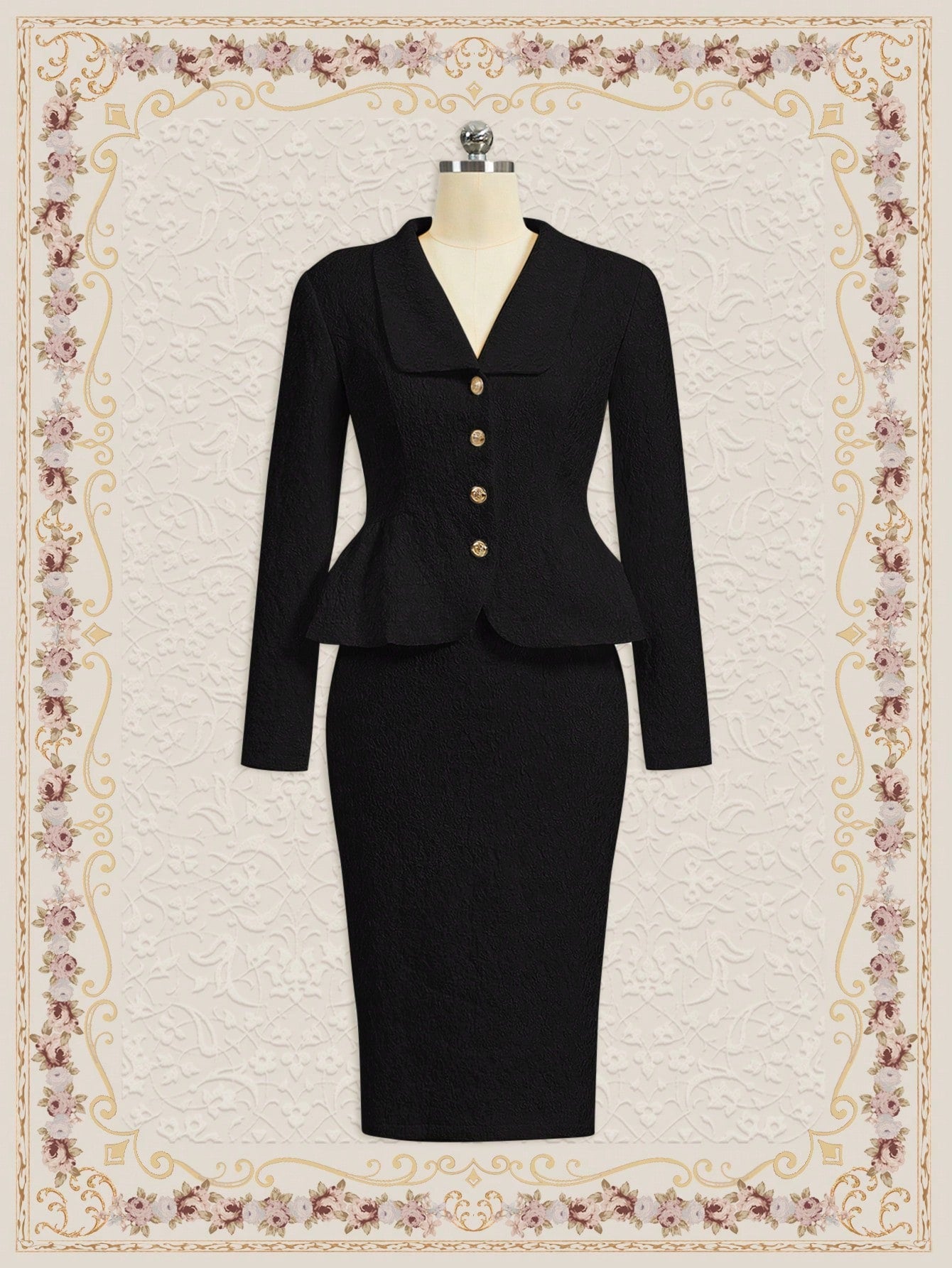  | SHEIN DECDS Ladies' Single-Breasted Suit Jacket And Skirt Set | Top and Pant Set | Shein | OneHub