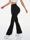  | SHEIN Daily&Casual Women's Solid Color Flare Activewear Pants | Sports Leggings | Shein | OneHub