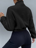  | SHEIN EZwear Drop Shoulder Zip Up Jacket | Sweater | Shein | OneHub