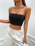 | SHEIN EZwear Solid Crop Cami Top | Top | Shein | OneHub