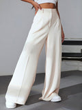  | SHEIN EZwear Solid Wide Leg Pants | Pants | Shein | OneHub