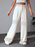  | SHEIN EZwear Solid Wide Leg Pants | Pants | Shein | OneHub