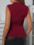  | SHEIN Essnce Mock Neck Solid Tank Top | Top | Shein | OneHub