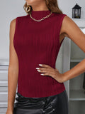  | SHEIN Essnce Mock Neck Solid Tank Top | Top | Shein | OneHub